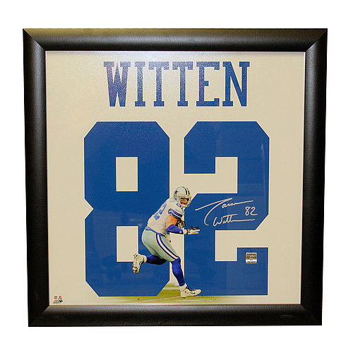 Brand New Witten Signed 23x23 Jersey Frame!