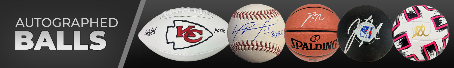 Autographed Balls