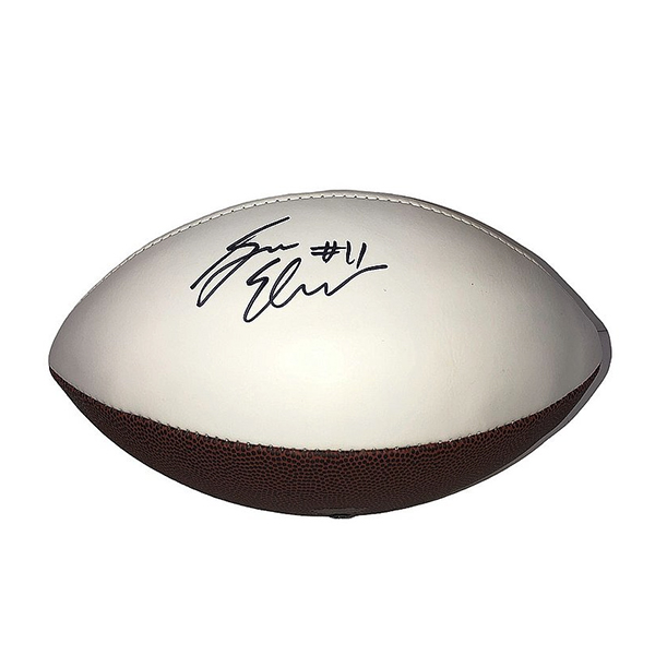 Sam Ehlinger Autographed Signed Texas Longhorns White Panel Football - TriStar Authentic