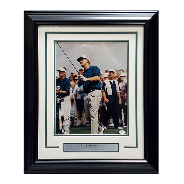Jack Nicklaus Autographed Signed Framed 11X14 Photo JSA